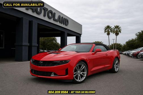 Red Hot 2020 Chevrolet Camaro RWD Convertible LT1