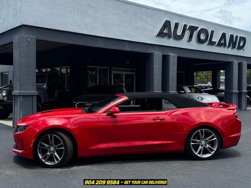 Red Hot 2020 Chevrolet Camaro RWD Convertible LT1