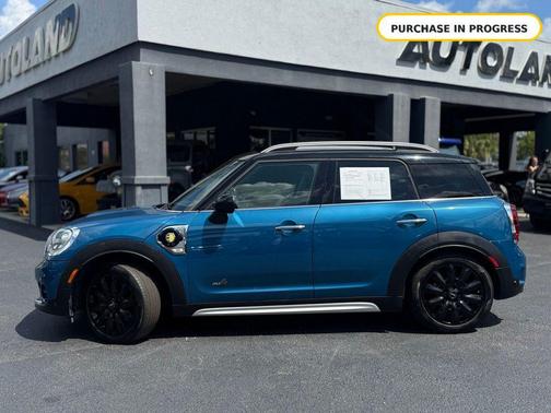 Island Blue Metallic 2019 MINI E Countryman Cooper S ALL4