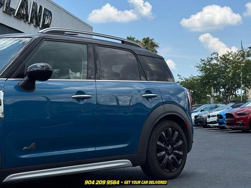 Island Blue Metallic 2019 MINI E Countryman Cooper S ALL4