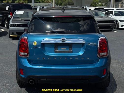Island Blue Metallic 2019 MINI E Countryman Cooper S ALL4