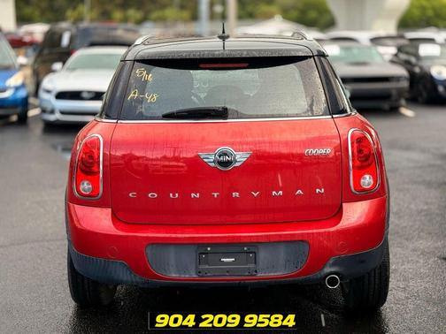 Blazing Red Metallic 2014 MINI Countryman Cooper
