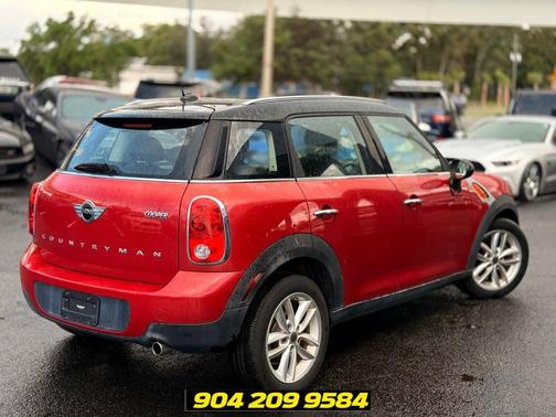 Blazing Red Metallic 2014 MINI Countryman Cooper