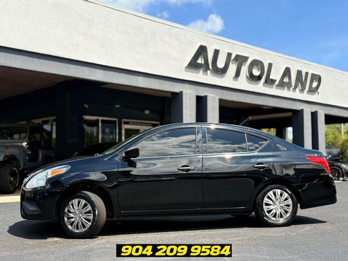 Super Black Metallic 2019 Nissan Versa 1.6 S