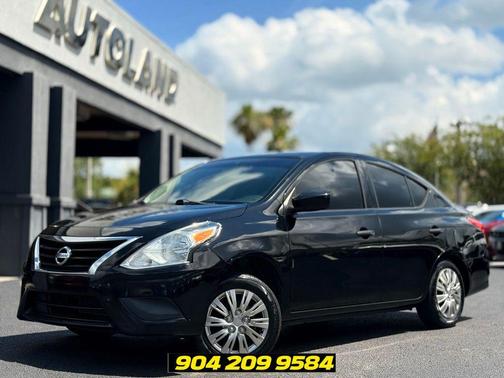 Super Black Metallic 2019 Nissan Versa 1.6 S