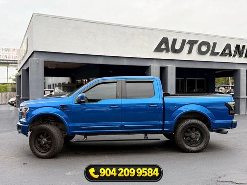 Lightning Blue 2017 Ford F-150 XLT