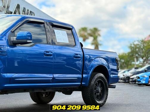 Lightning Blue 2017 Ford F-150 XLT