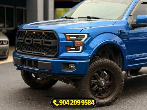 Lightning Blue 2017 Ford F-150 XLT