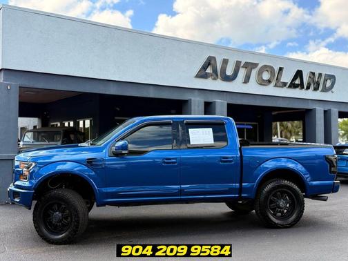 Lightning Blue 2017 Ford F-150 XLT