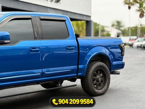 Lightning Blue 2017 Ford F-150 XLT