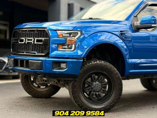 Lightning Blue 2017 Ford F-150 XLT
