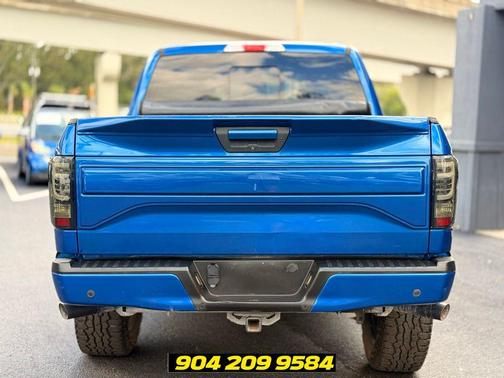 Lightning Blue 2017 Ford F-150 XLT