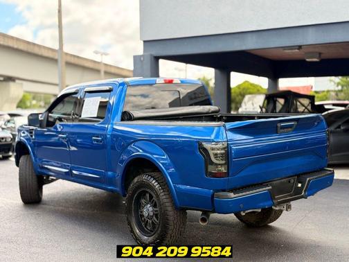 Lightning Blue 2017 Ford F-150 XLT