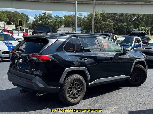 Gray 2019 Toyota RAV4 XLE