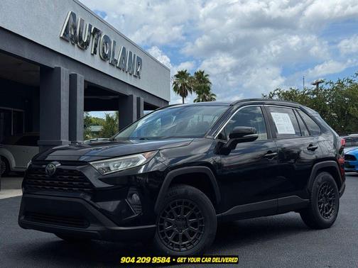 Gray 2019 Toyota RAV4 XLE