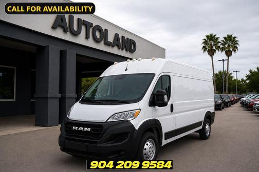 Bright White Clearcoat 2023 RAM ProMaster 2500 High Roof