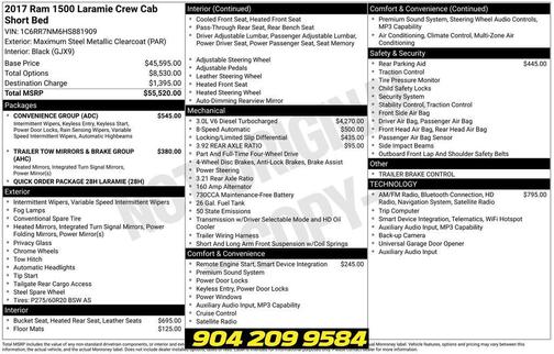 Maximum Steel Metallic Clearcoat 2017 RAM 1500 Laramie