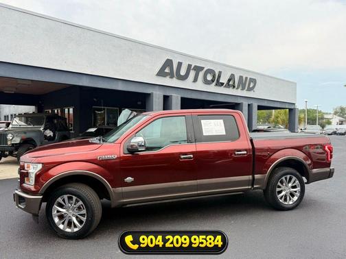 Ruby Red Metallic Tinted Clearcoat 2017 Ford F-150 King Ranch