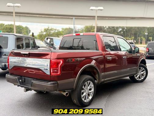 Ruby Red Metallic Tinted Clearcoat 2017 Ford F-150 King Ranch