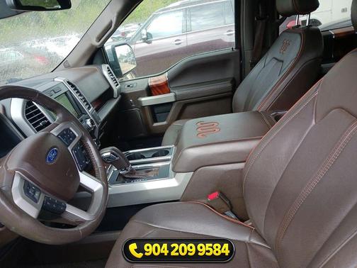 Ruby Red Metallic Tinted Clearcoat 2017 Ford F-150 King Ranch