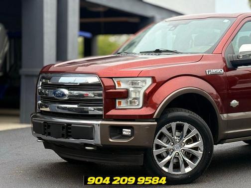 Ruby Red Metallic Tinted Clearcoat 2017 Ford F-150 King Ranch