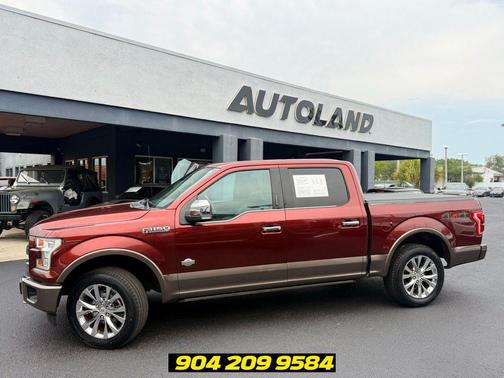 Ruby Red Metallic Tinted Clearcoat 2017 Ford F-150 King Ranch