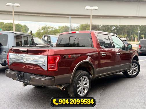 Ruby Red Metallic Tinted Clearcoat 2017 Ford F-150 King Ranch