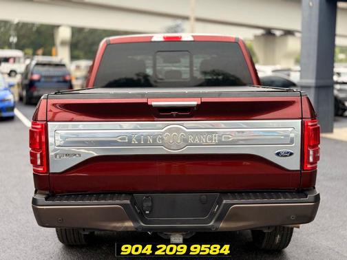 Ruby Red Metallic Tinted Clearcoat 2017 Ford F-150 King Ranch