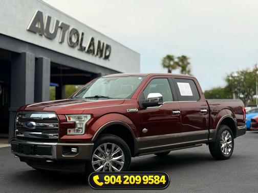 Ruby Red Metallic Tinted Clearcoat 2017 Ford F-150 King Ranch