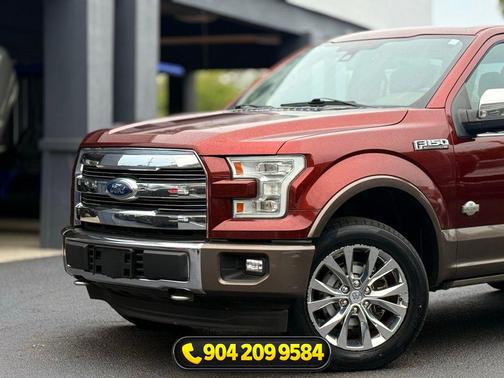 Ruby Red Metallic Tinted Clearcoat 2017 Ford F-150 King Ranch