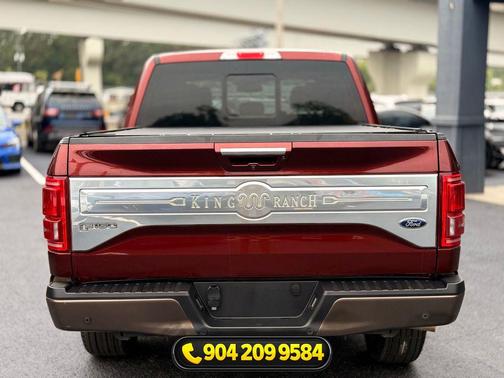 Ruby Red Metallic Tinted Clearcoat 2017 Ford F-150 King Ranch