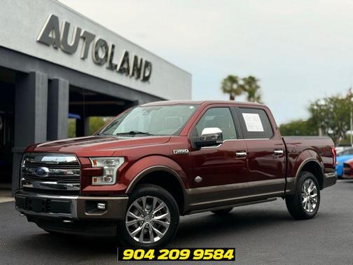 Ruby Red Metallic Tinted Clearcoat 2017 Ford F-150 King Ranch