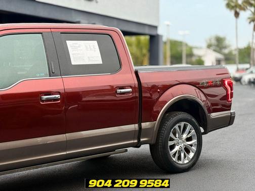 Ruby Red Metallic Tinted Clearcoat 2017 Ford F-150 King Ranch