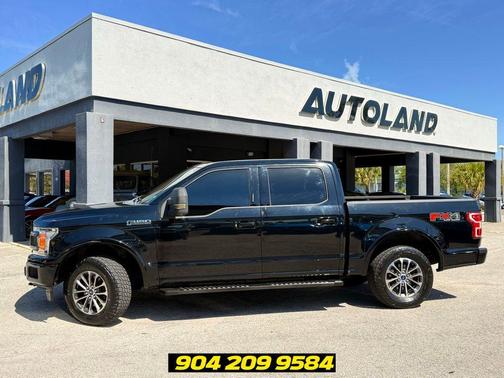 Shadow Black 2018 Ford F-150 XLT
