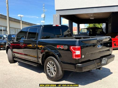Shadow Black 2018 Ford F-150 XLT