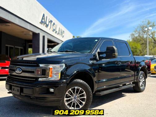 Shadow Black 2018 Ford F-150 XLT