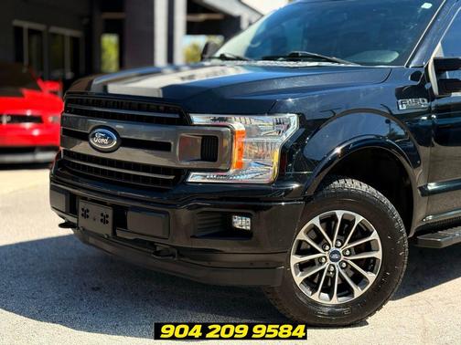Shadow Black 2018 Ford F-150 XLT