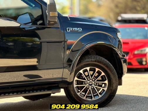 Shadow Black 2018 Ford F-150 XLT