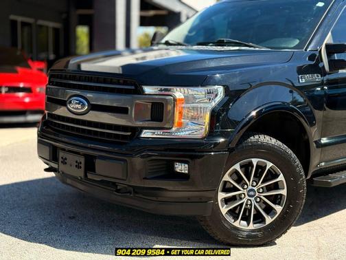 Shadow Black 2018 Ford F-150 XLT