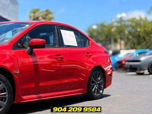 Lightning Red 2015 Subaru WRX Premium