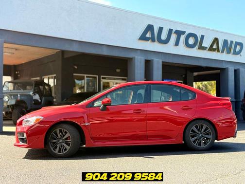 Lightning Red 2015 Subaru WRX Premium