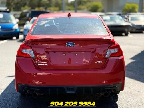 Lightning Red 2015 Subaru WRX Premium