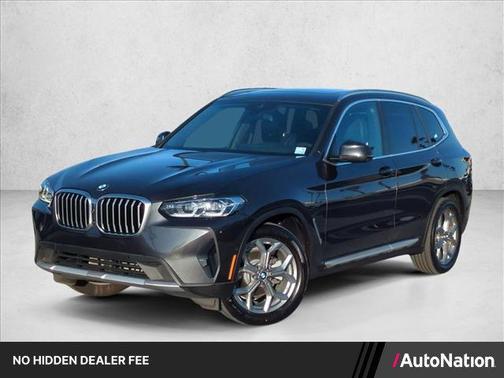 Dark Graphite Metallic 2023 BMW X3 xDrive30i