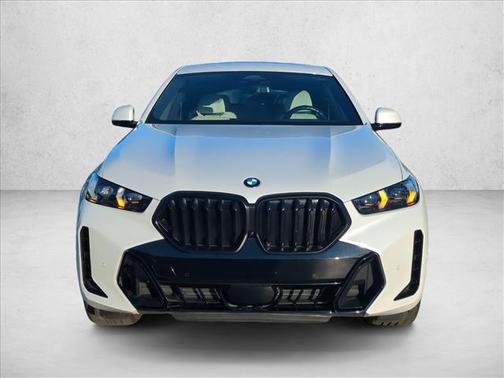Mineral White Metallic 2024 BMW X6 xDrive40i