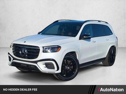 Twilight Blue Metallic 2025 Mercedes-Benz GLS 450 4MATIC