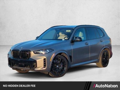 Frozen Pure Grey Metallic 2024 BMW X5 M60i
