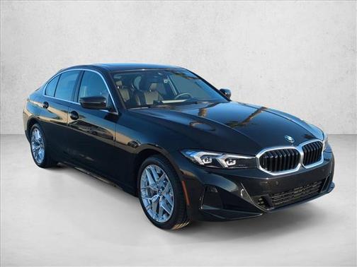 Black Sapphire Metallic 2025 BMW 330 330i Sedan