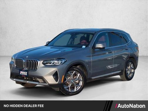 Skyscraper Grey Metallic 2024 BMW X3 sDrive30i