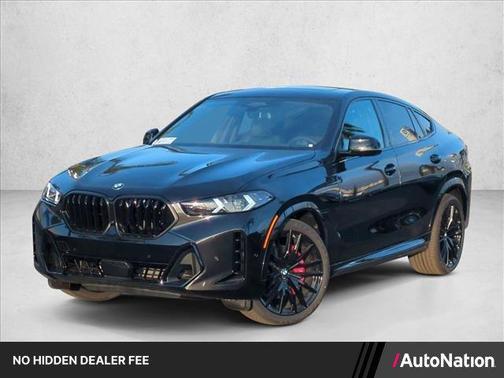 Black Sapphire Metallic 2026 BMW X6 xDrive40i