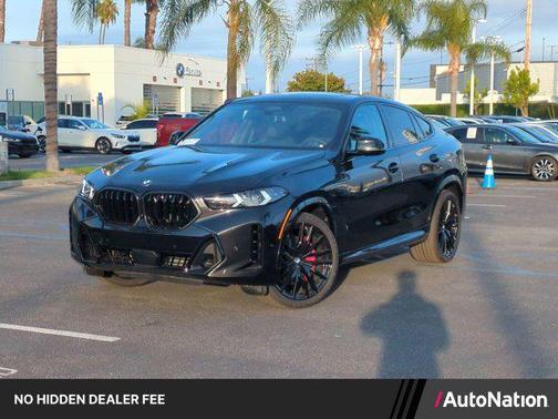 Black Sapphire Metallic 2026 BMW X6 xDrive40i